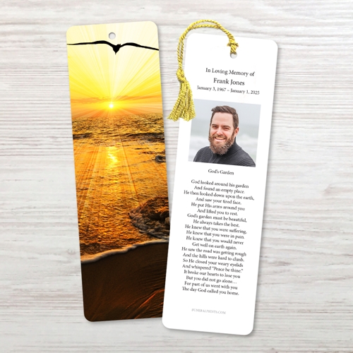 Picture of Sunset Seagull Bookmark