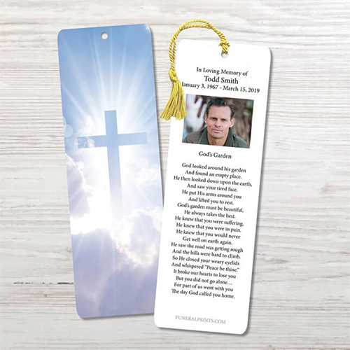 Picture of Cross in Clouds Bookmark