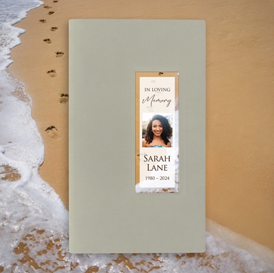 Show details for Foot Prints Memorial Package