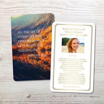 Show details for Art Of Living Premium Prayer Card