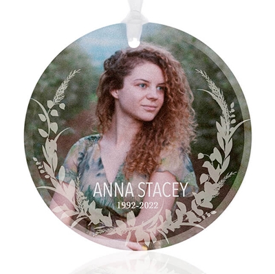 Show details for Wreath Circle Ornament