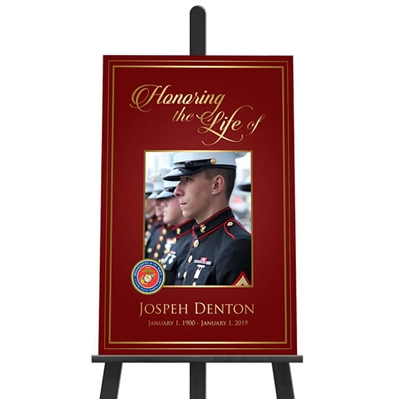 Show details for US Marines Poster