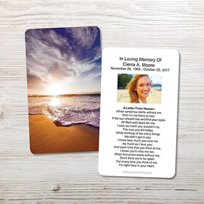 Show details for Oceanfront Memorial Package