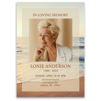 Show details for Sunset Scenery Invitation