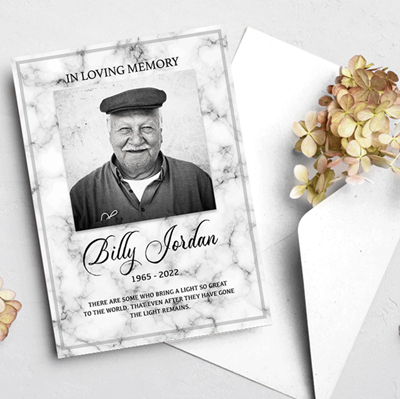 Show details for White Marble Announcement