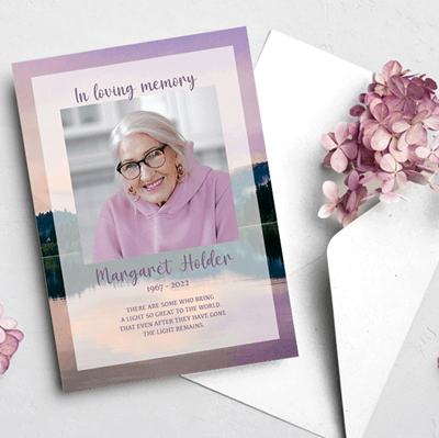 Show details for Purple Sunset Announcement