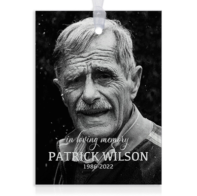 Show details for Classic Rectangle Ornament