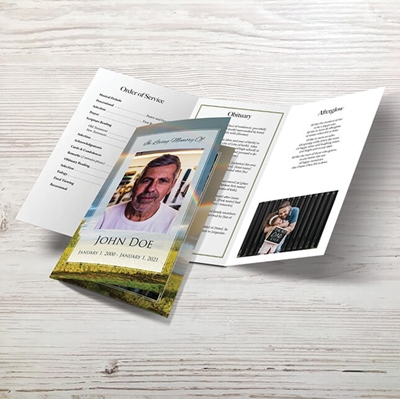 Show details for Rainbow Field Trifold Program 