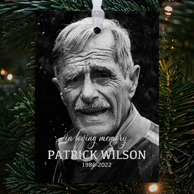 Show details for Classic Rectangle Ornament