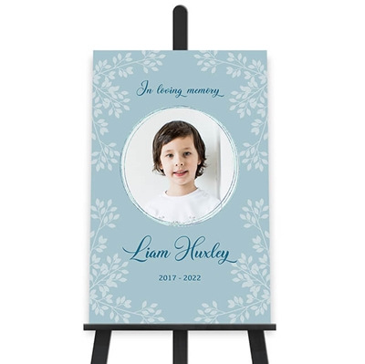 Show details for Leaves Silhouette Poster