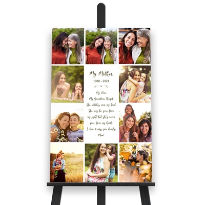 Show details for 10 Photo Collage Poster