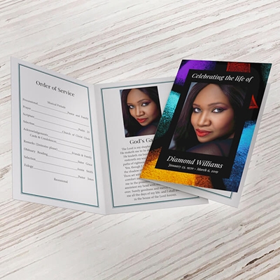 Show details for Stained Glass Program (8.5x11) 