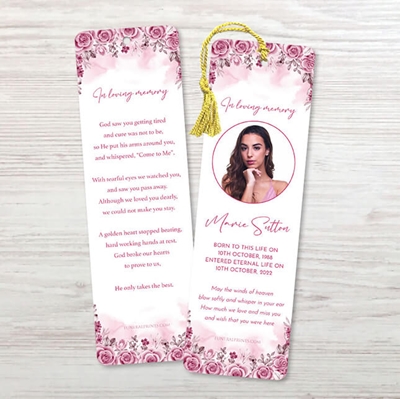 Show details for Monogram Bookmark