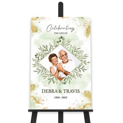 Show details for Green Leaf Poster