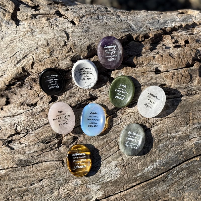 Show details for Healing Amethyst Worry Stone