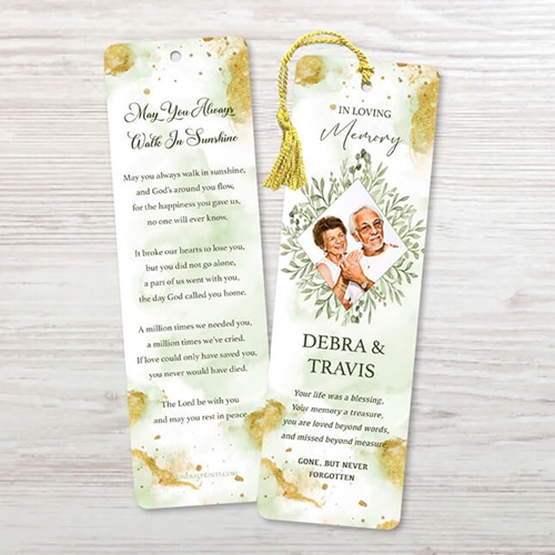 Picture of Green Leaf Bookmark