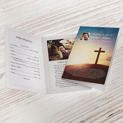 Show details for Rising Cross Program (8.5x11) 