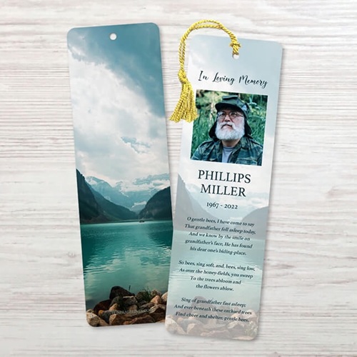 Picture of Mountain Sea Bookmark